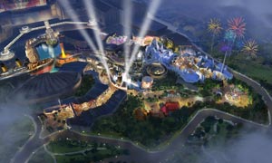 افتتاح پارک تفریحی جهانی فاکس قرن بیستم در منطقه گِنتینگ مالزی