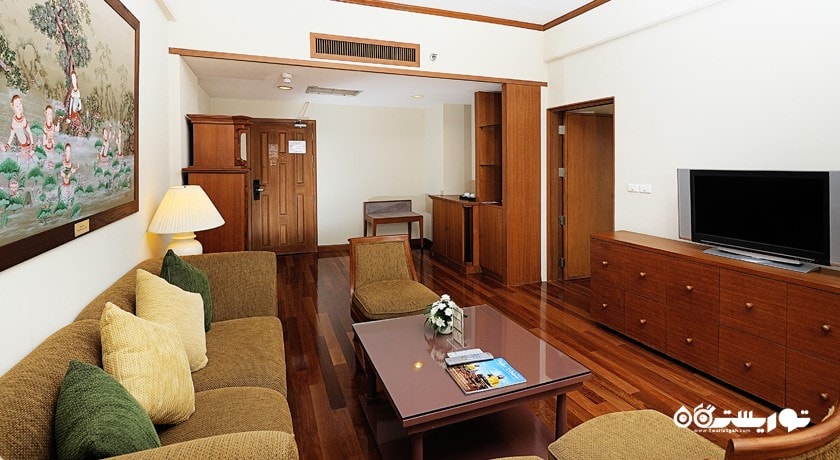 محوطه نشیمن سوئیت هتل