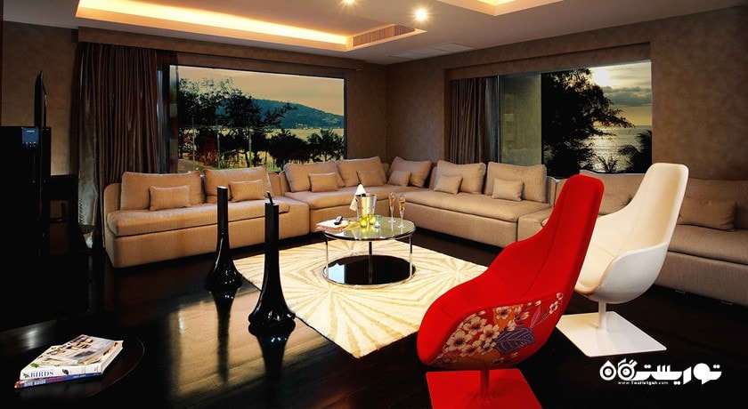 محوطه نشیمن سوئیت پرزیدنشال