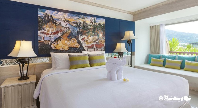 نمای تخت بزرگ اتاق سوپریور