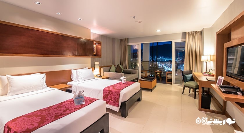 تخت های توئین اتاق دلوکس