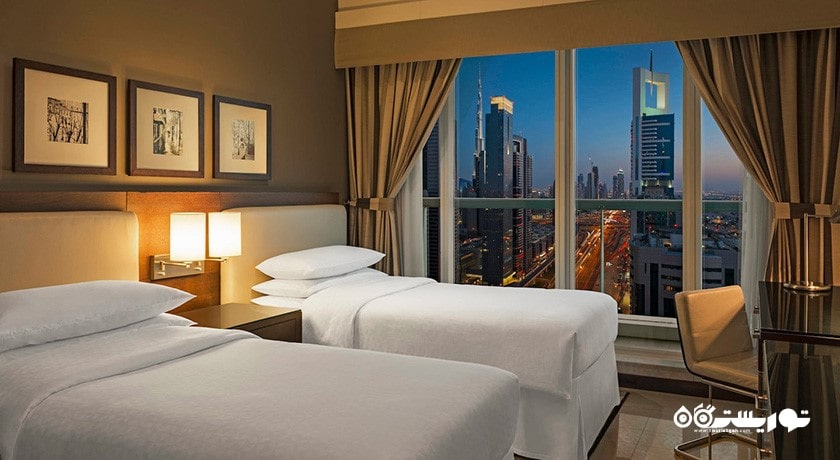 تخت های توئین آپارتمان سه خوابه