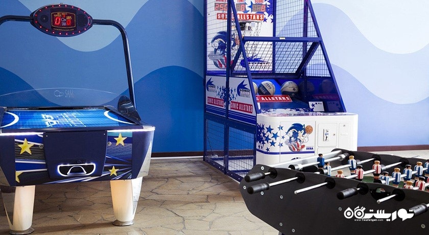 اتاق بازی هتل تایم اوک دبی