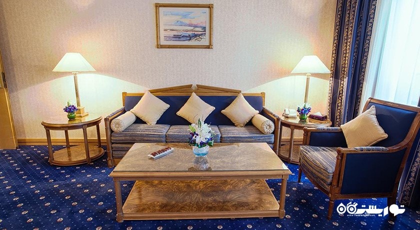 محوطه نشیمن سوئیت یک خوابه