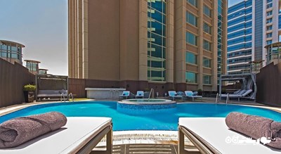 استخر روباز هتل سام ور دبی