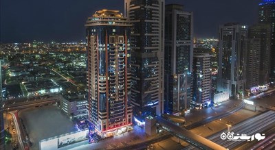 نمای کلی هتل آپارتمان امارات گرند 
