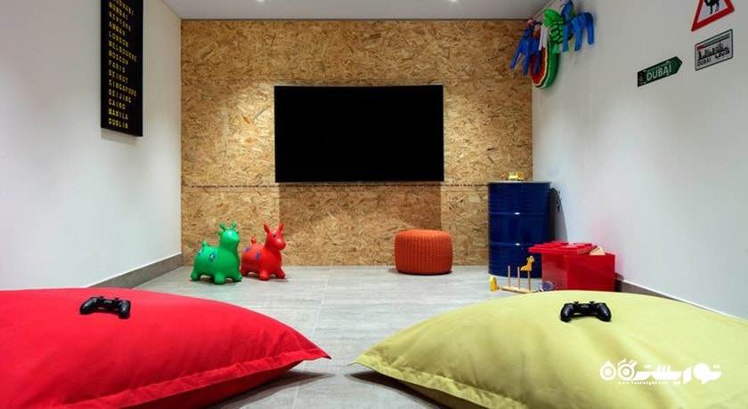 اتاق بازی هتل رو دان تان دبی
