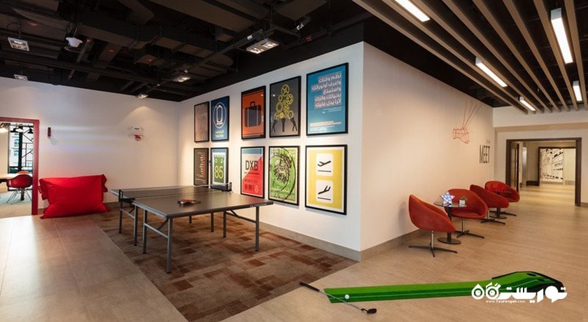 اتاق بازی هتل رو دان تان دبی