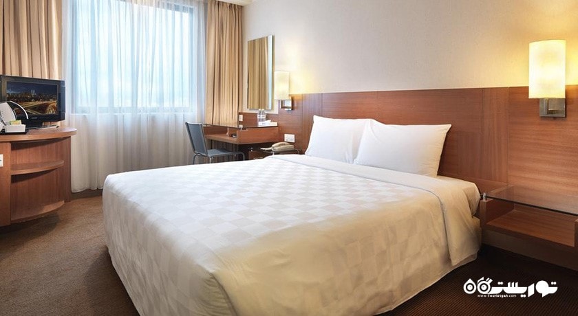 نمای تخت بزرگ اتاق سوپریور