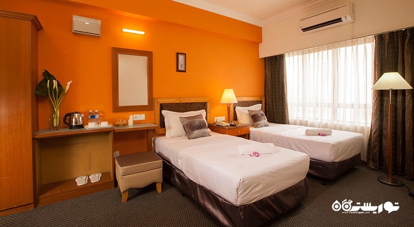 تخت های توئین اتاق دلوکس
