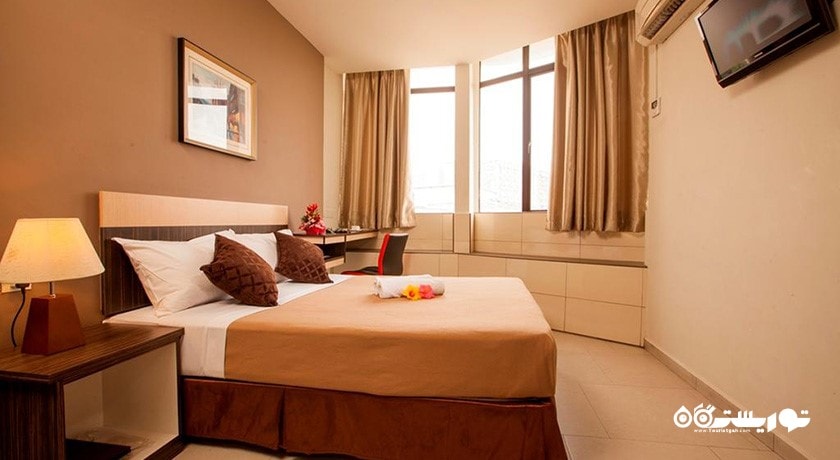 نمای تخت بزرگ اتاق استاندارد