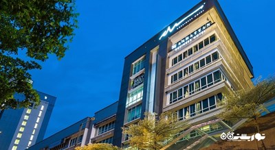 نمای ساختمان هتل منهتن بیزینس