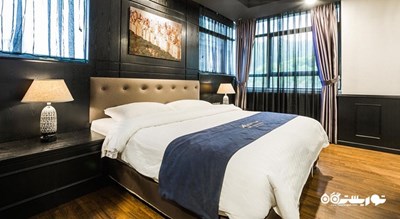 نمای تخت بزرگ اتاق دلوکس