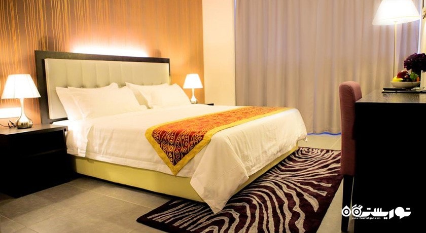 نمای تخت بزرگ اتاق سوپریور