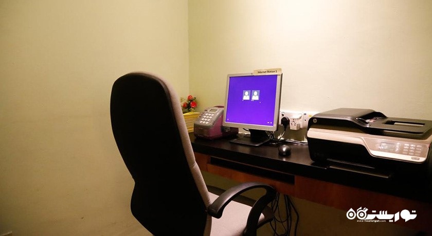 نمایی از مرکز کسب و کار هتل