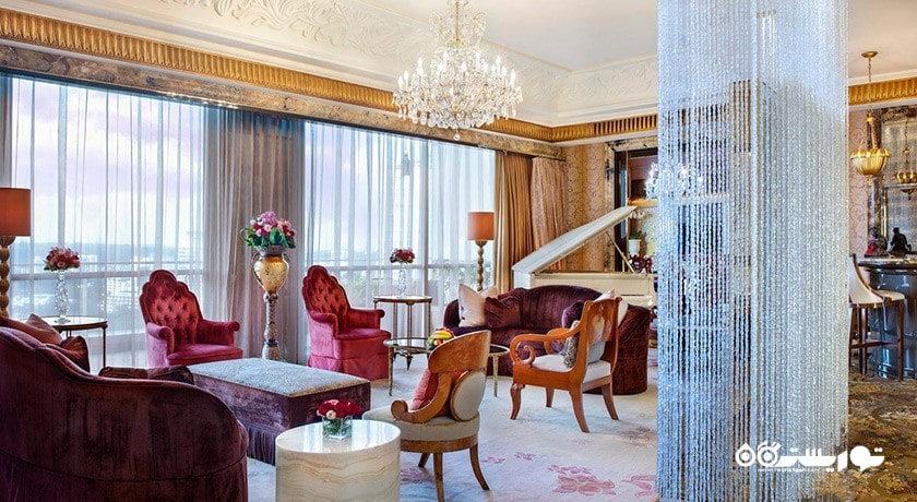 محوطه نشیمن سوئیت پرزیدنشال