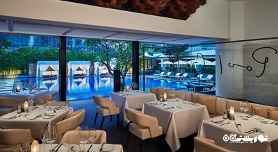 بار پول گریل هتل سنگاپور مرییت تانگ پلازا