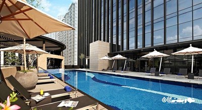استخر روباز هتل کارلتون سیتی سنگاپور
