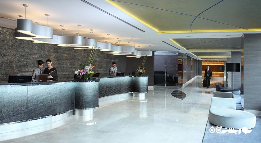 نمای لابی هتل گرند پارک ارچد