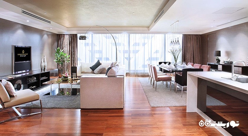 محوطه نشیمن سوئیت پرزیدنشال