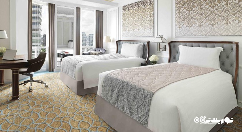 تخت های توئین اتاق دلوکس