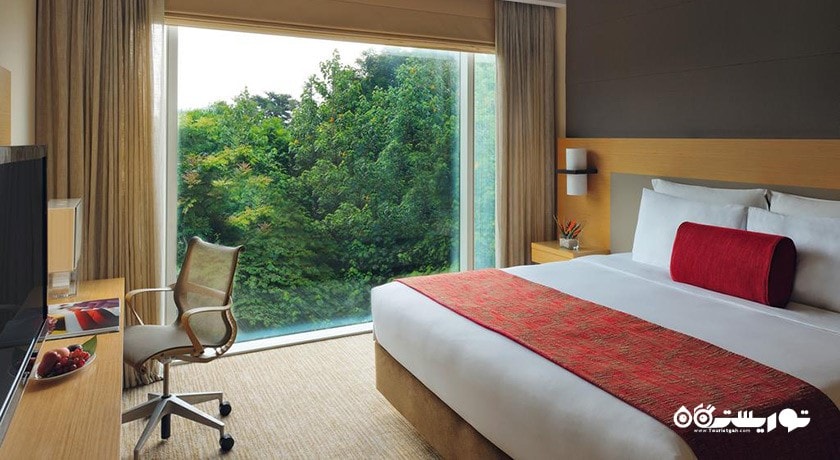 نمای تخت بزرگ اتاق کلاسیک