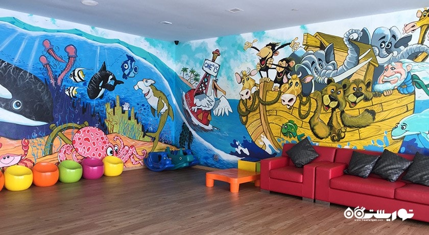 نمایی از کلاب کودکان هتل