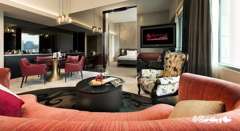 محوطه نشیمن سوئیت دلوکس