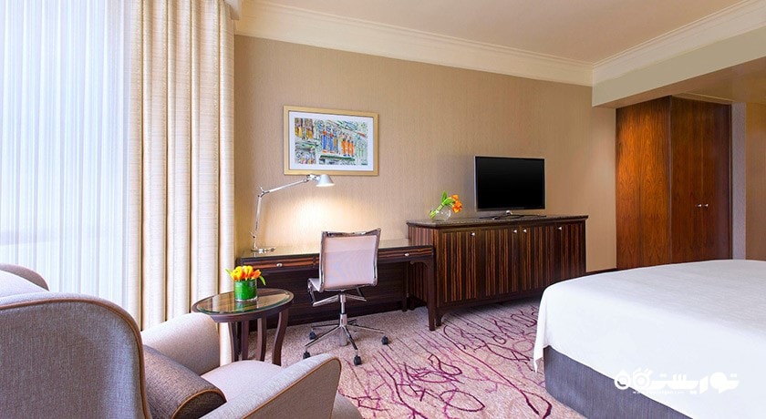 اتاق بیزینس هتل شراتون تاورز سنگاپور