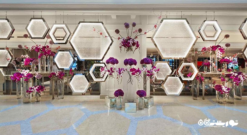 نمای لابی هتل سوفیتل سو سنگاپور