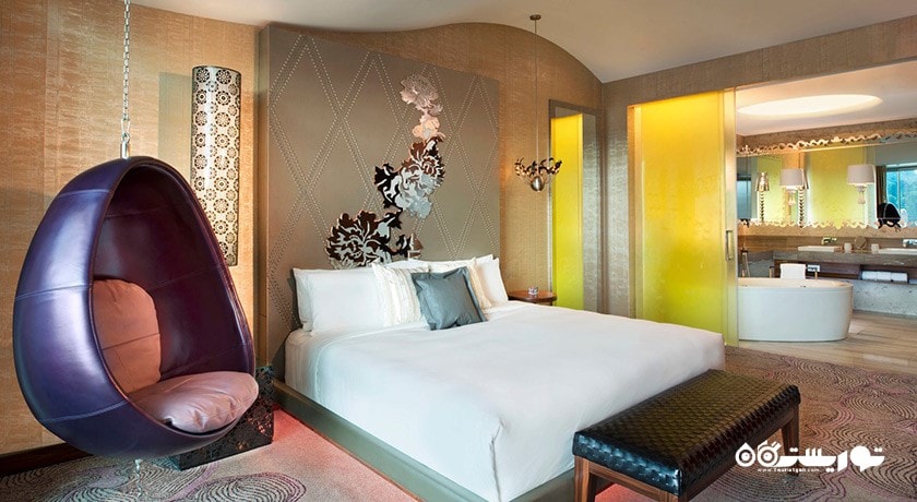 نمای تخت بزرگ سوئیت واو