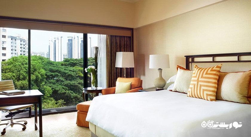 نمای تخت بزرگ اتاق پرمیوم