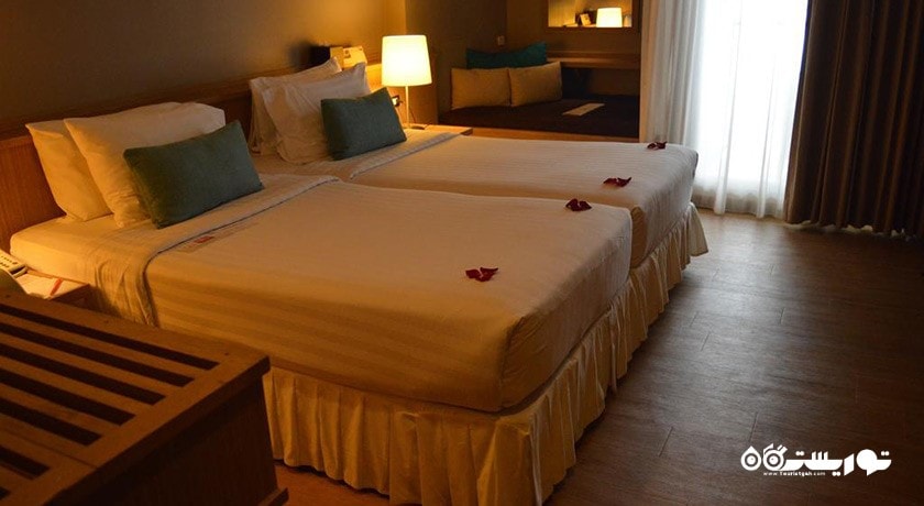 تخت های توئین اتاق دلوکس