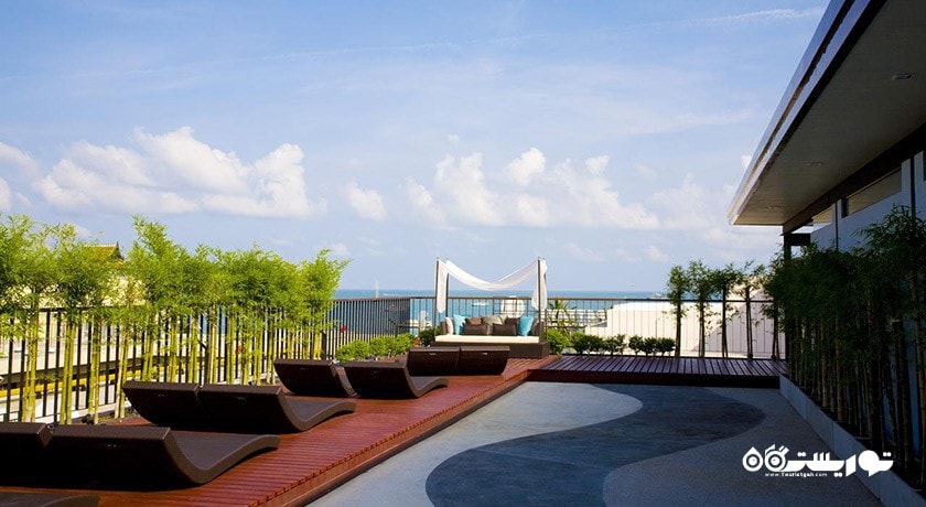 تخت مخصوص استراحت در فضای باز