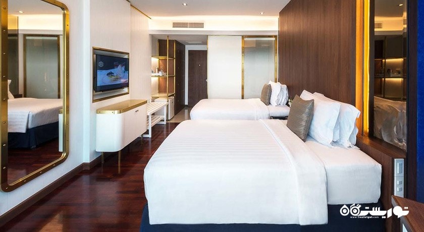 تخت های توئین اتاق دلوکس