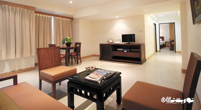 محوطه نشیمن سوئیت کابانا