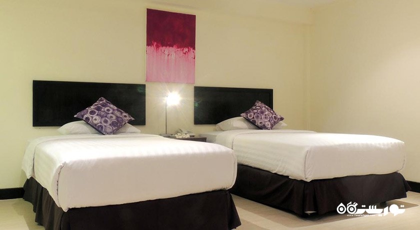 تخت های توئین اتاق دلوکس