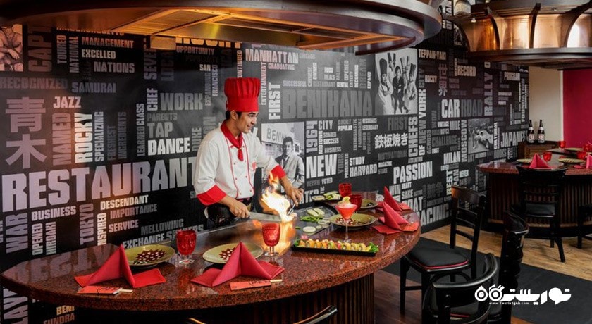 نمایی از رستوران غذای چینی بینیهانا