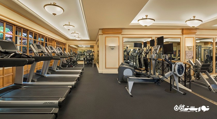تردمیل های سالن ورزشی هتل