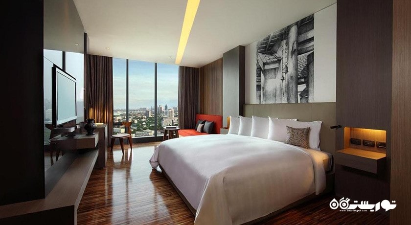 نمای تخت بزرگ اتاق استاندارد