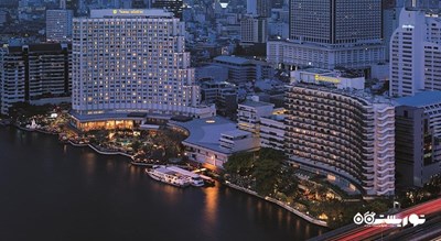 نمای شب هتل شانگری لا بانکوک