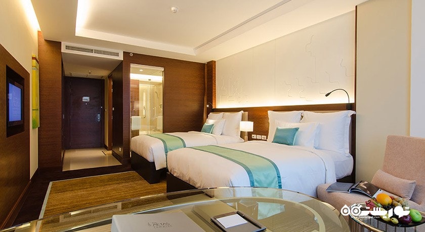 تخت های توئین اتاق دلوکس