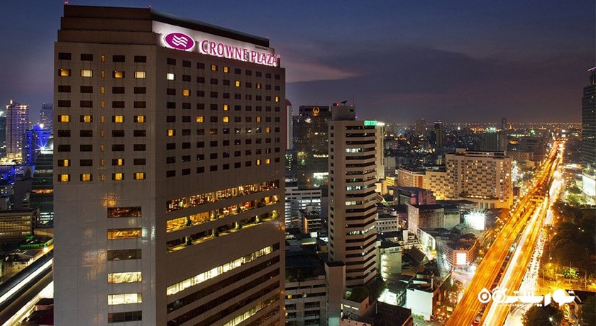 نمای ساختمان هتل کرون پلازا بانکوک لومپینی پارک