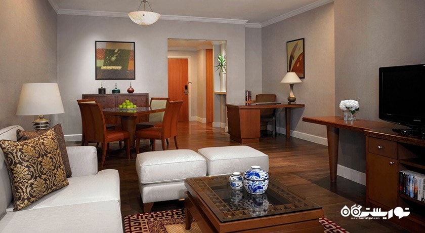 محوطه نشیمن سوئیت دلوکس