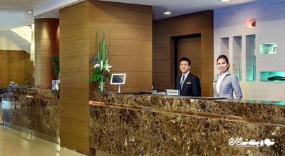 میز پذیرش هتل گرند سوخومیت بانکوک