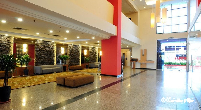 نمای لابی هتل سنترال سی ویو