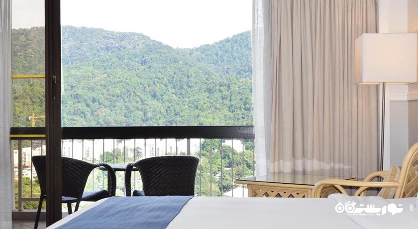 نمای تخت بزرگ اتاق بیچ وینگ