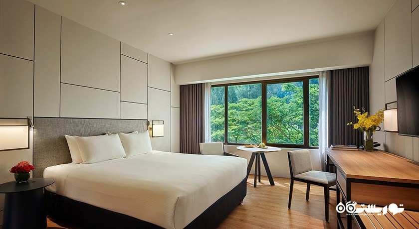 نمای تخت بزرگ اتاق سوپریور