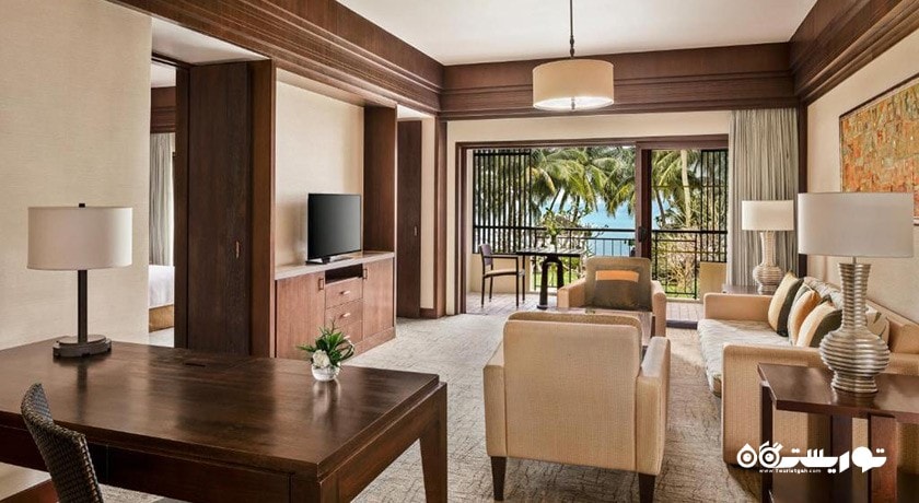 محوطه نشیمن سوئیت دلوکس