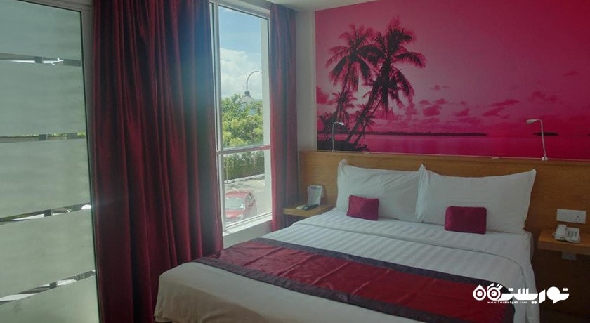 نمای تخت بزرگ اتاق استاندارد